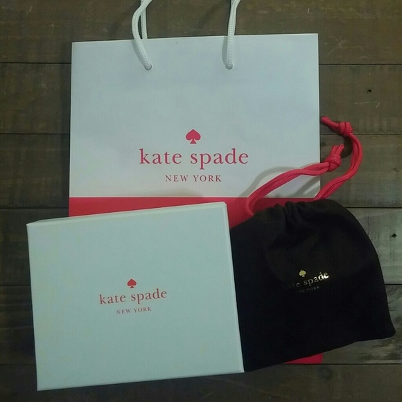 Kate Spade dust bag & jewelry box