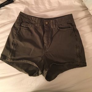 American Apparel High Waisted Shorts