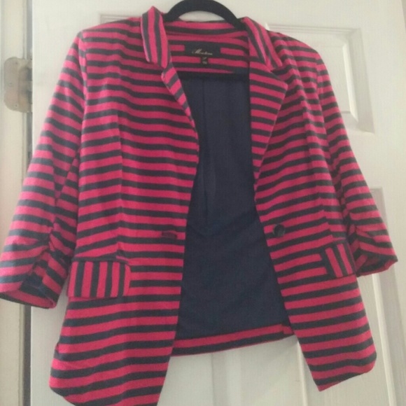 Striped blazer