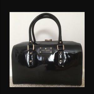 Kate Spade black Patent Leather Handbag