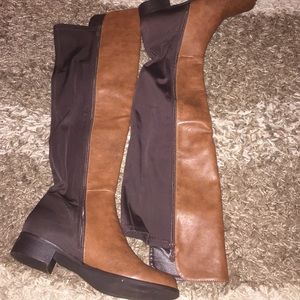 Over the knee boots