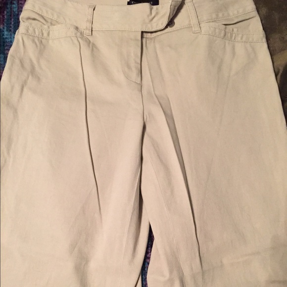 Khaki pants from White House Black Market
