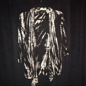 tye dye cardigan
