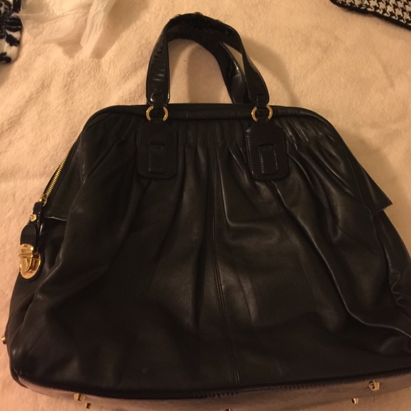 Roberto Cavalli made in Italy black purse