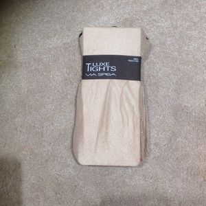 NWT Nude shimmer tights M/L