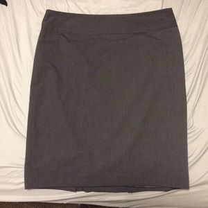 Liz Claiborne Dark Gray Skirt