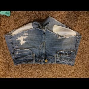 American eagle high waisted shorts