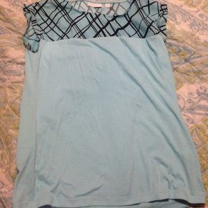 Blue shirt wear it 3 times