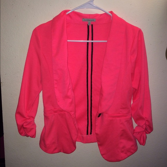Hot pink blazer