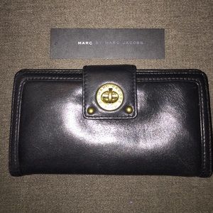 Marc by Marc Jacobs Black Leather wallet