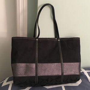 @eveorton Coach Signature Stipe XL Tote