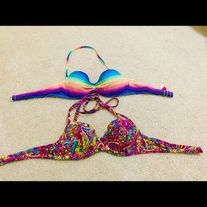 🌺REDUCED 🌺 bundle two VS bikini tops