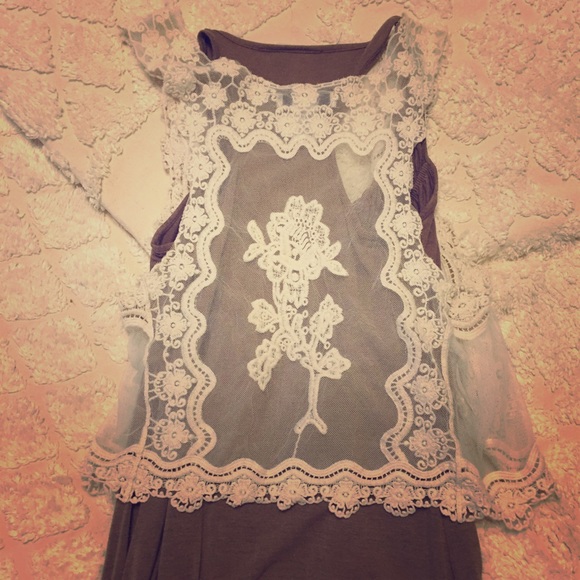 Lace vest