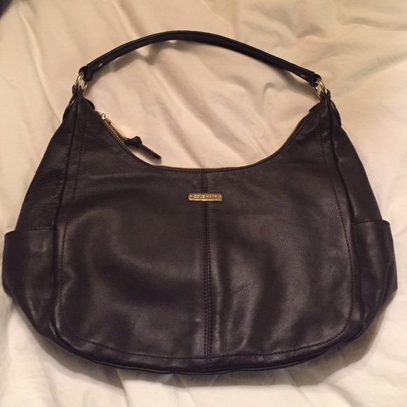 Dark brown Cole Haan purse
