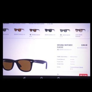 SOLD Rayban Original Wayfarer Classic (never sold)