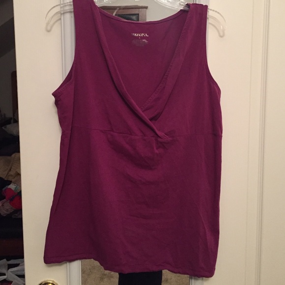 Merona dressy tank top size large