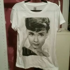 So Audrey Hepburn shirt