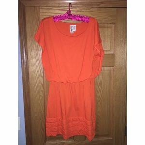 Vibrant orange dress • only worn once