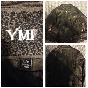 NWOT YMI LEATHER JACKET (never worn)