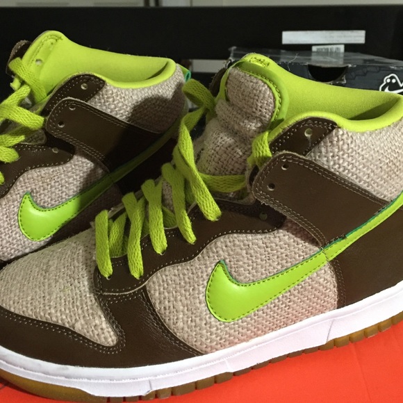 nike dunk shrek