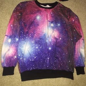 😩Adorable Galaxy Crew Neck