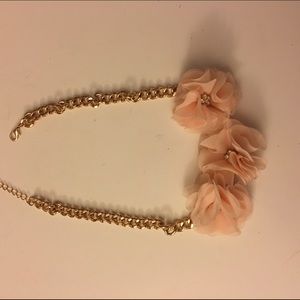 Anthropologie floral necklace