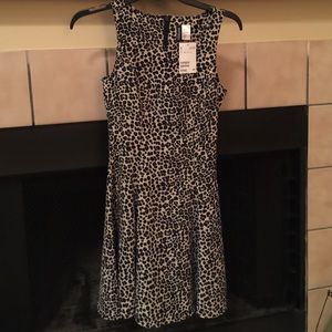Leopard print dress