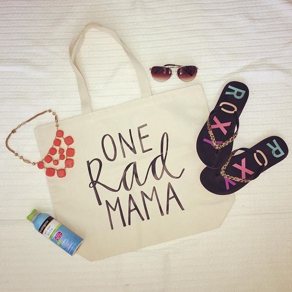 Rad Mama Canvas Tote Bag - Picture 3 of 5