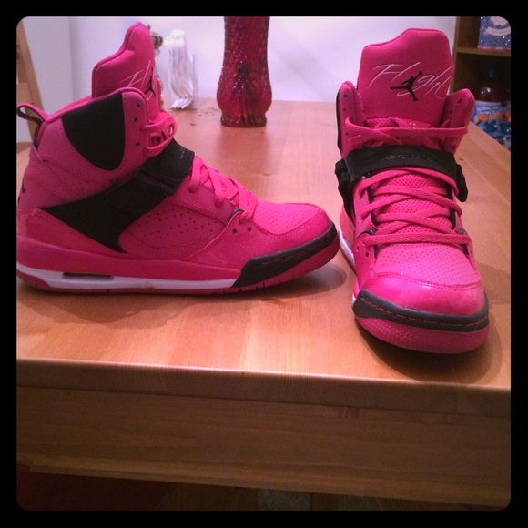 Jordan, high top sneakers.