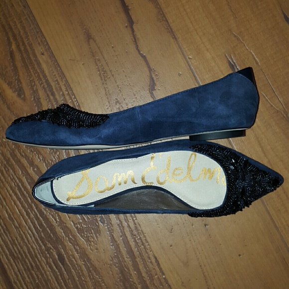 Sam Edelman Shoes - BNWT Sam Edelman Suede and Leather Flats