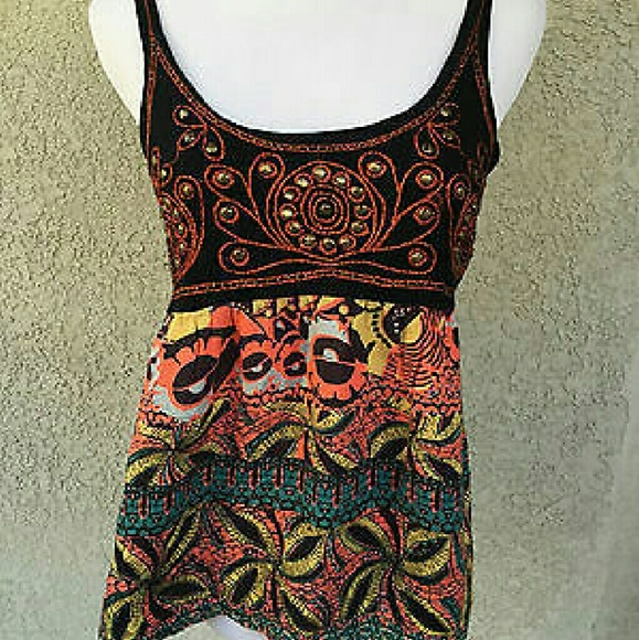 ANGIE Medium Blouse Top Sleeveless Spaghetti Strap