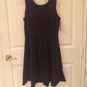 Shoshanna navy lined dress