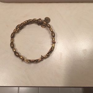 Gold Alex and Ani bracelet