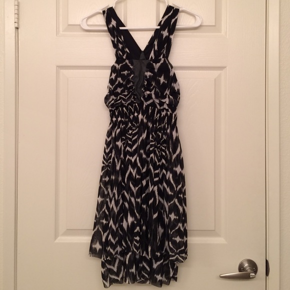 H&M Black and white dress