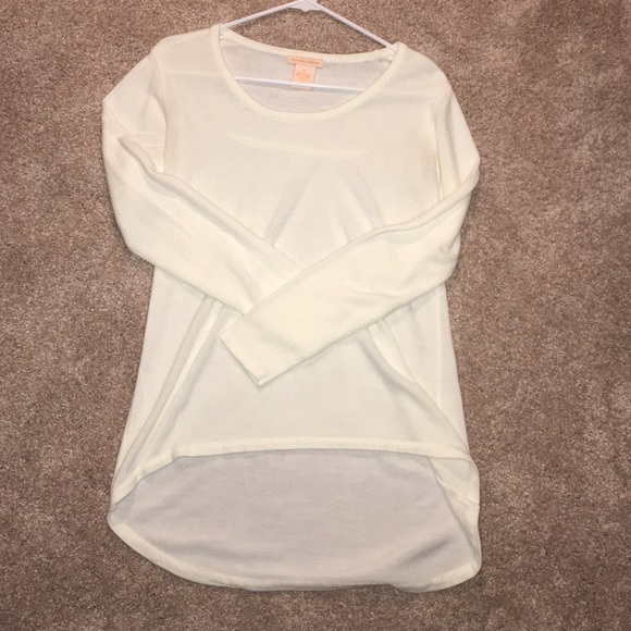 White sweater