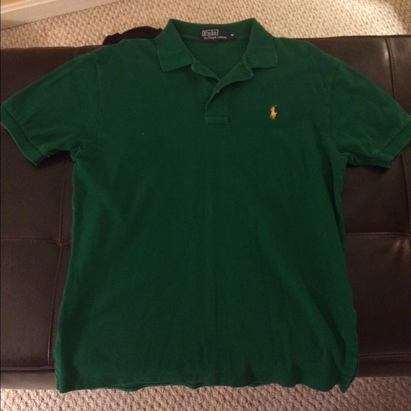 Men's Forrest green POLO, polo - Picture 1 of 2