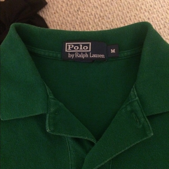 Men's Forrest green POLO, polo - Picture 2 of 2