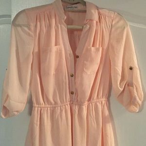 Charlotte Russe light pink dress