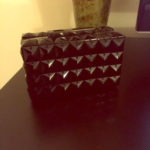 Bcbgmaxazria black clutch