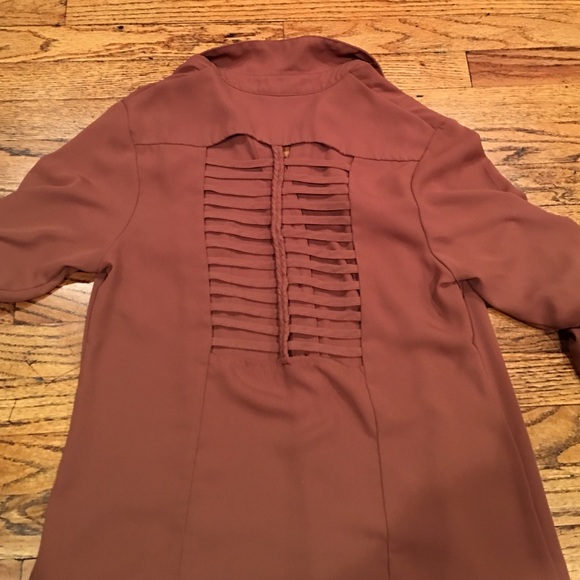Chestnut blouse - Picture 2 of 2