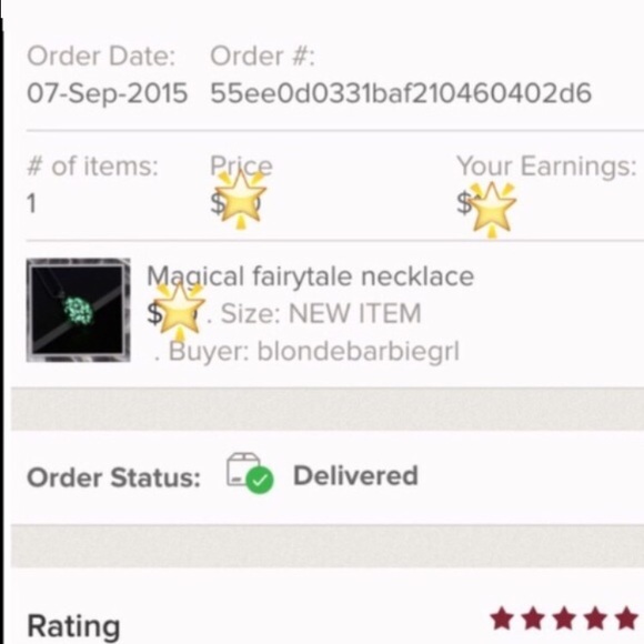 ✨Magical fairytale necklace✨ - Picture 4 of 4