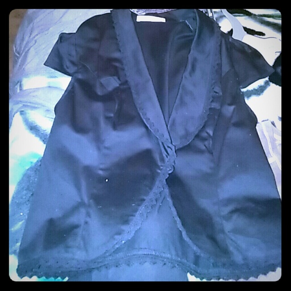 Charlotte Russe Short Sleeve Blazer