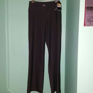 Dri-fit yoga style pants.. wide leg