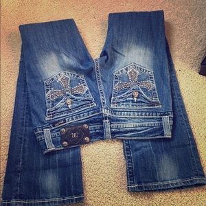 Miss Me Jeans Size 28, Length 35