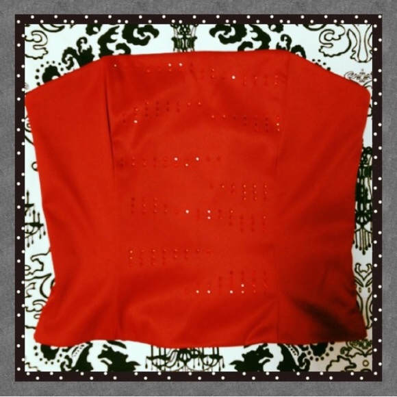 Scott McClintock bustier party top - Picture 2 of 4