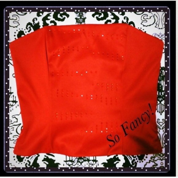 Scott McClintock bustier party top - Picture 4 of 4