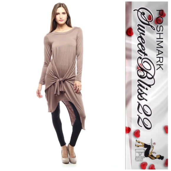 💄SOLD OUT Front Tie Tunic💄 - Picture 2 of 3