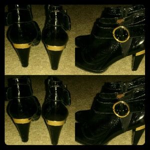 Ladies half cut boots