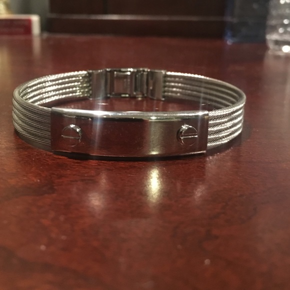 Stainless Steel ID Bracelet - Picture 1 of 3