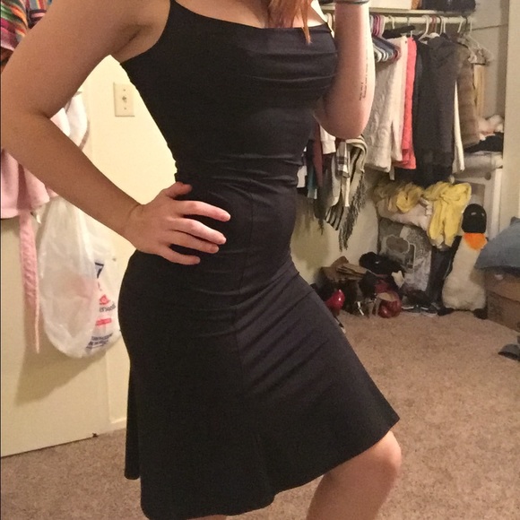 LBD with flared skirt.